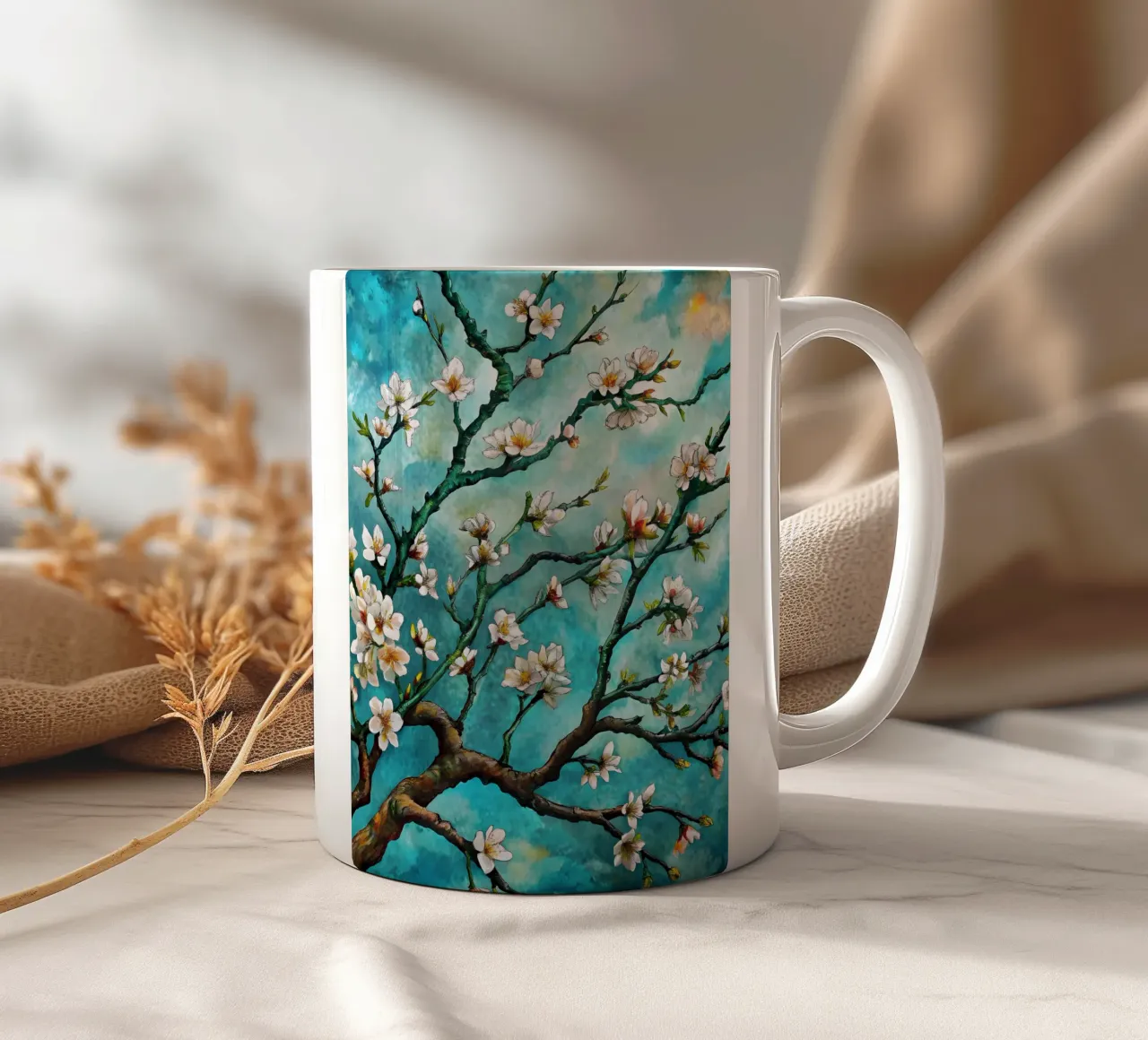 Sogni in fiore tazza in ceramica da Artistic-shop