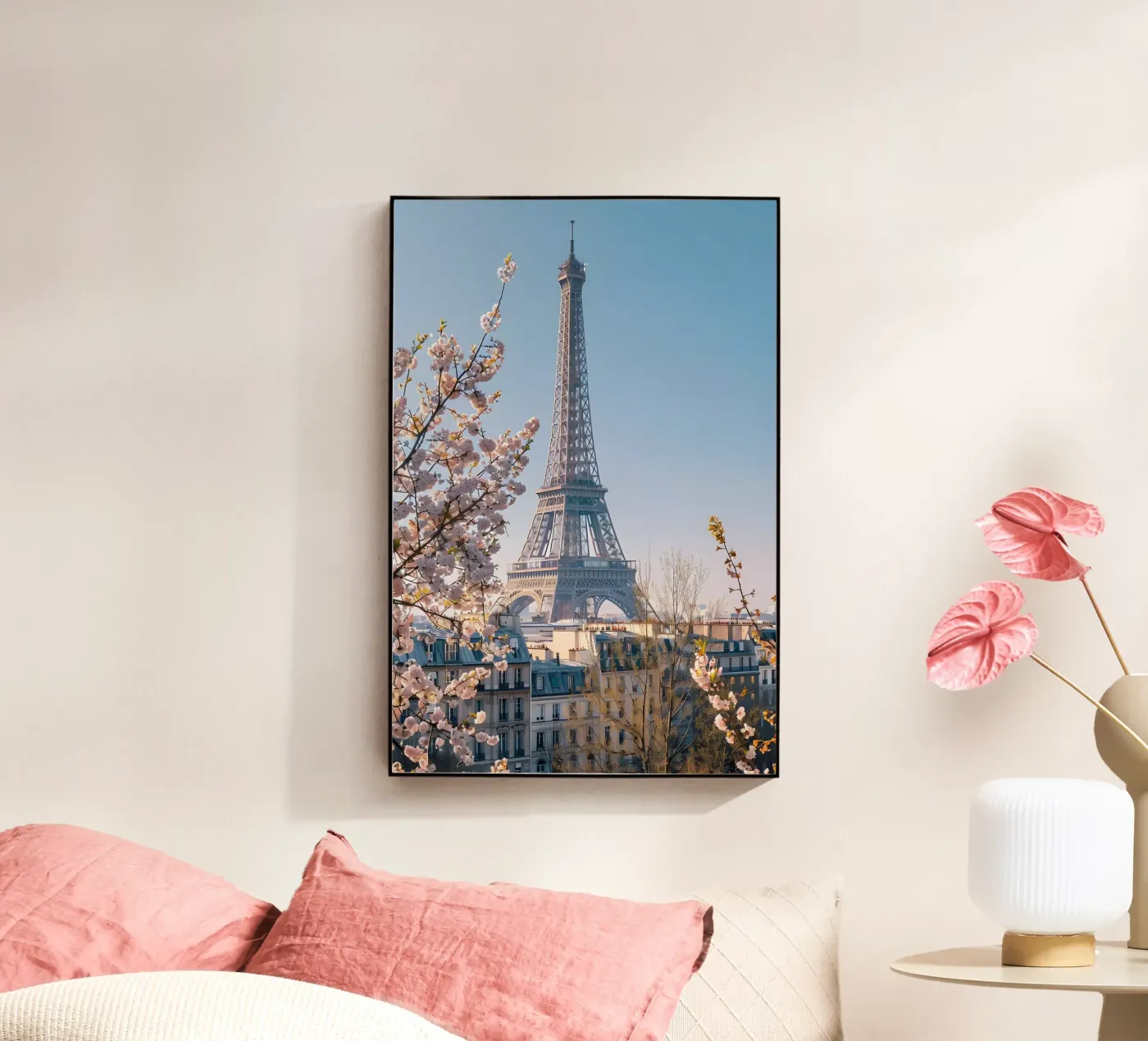 Spring in Paris plexiglass da M-Ulrich-Digital Art