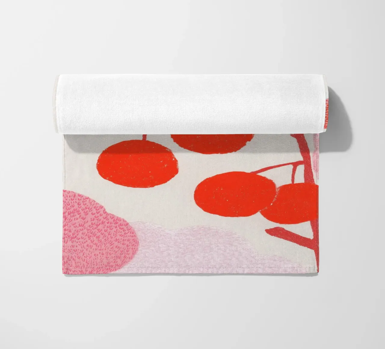 Cherries pattern game telo mare da Carinaprint