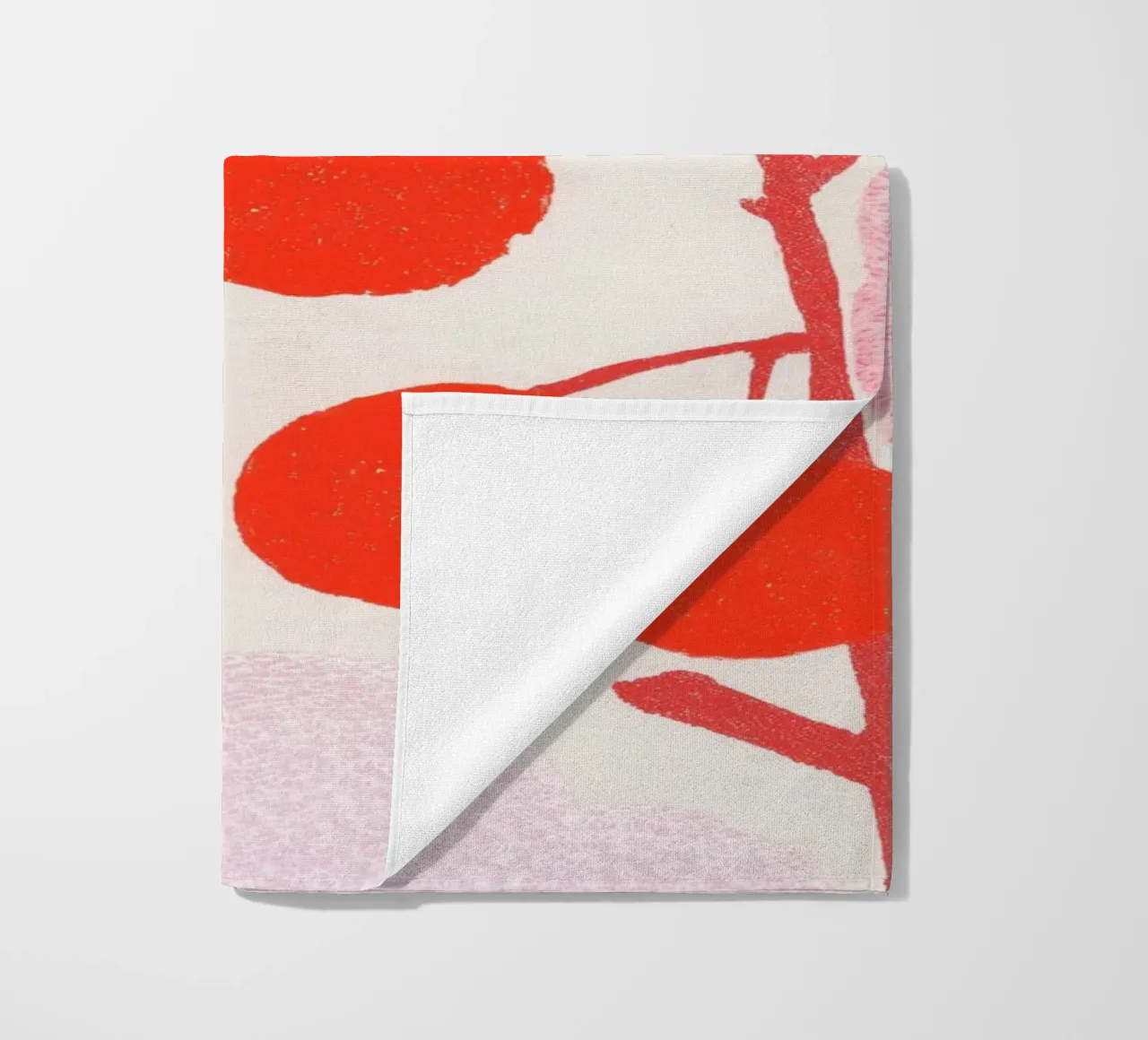 Cherries pattern game telo mare da Carinaprint