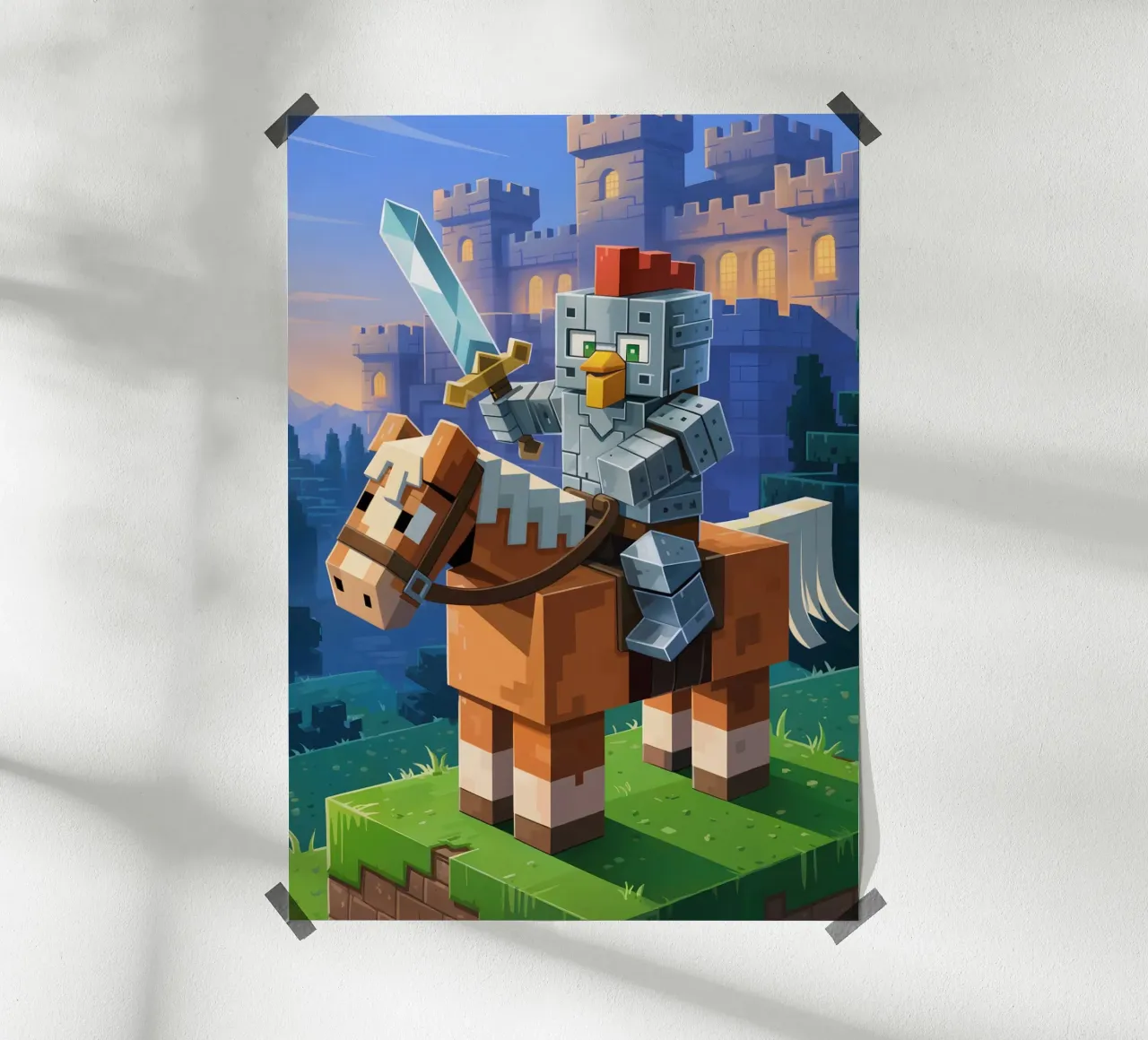 Minecraft carta hahnemühle da Stellar Creative