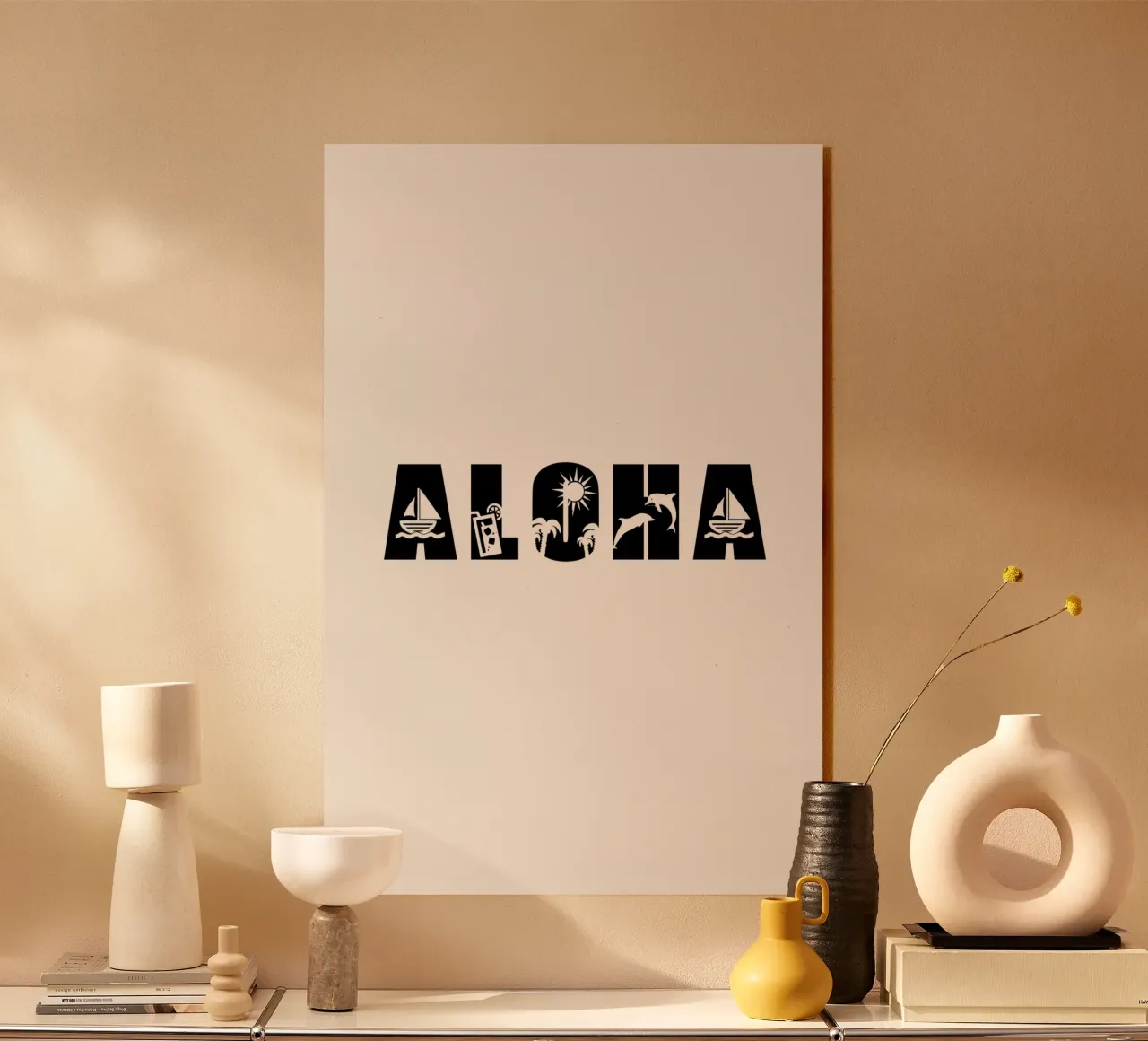 Aloha plexiglass da Shark Printables