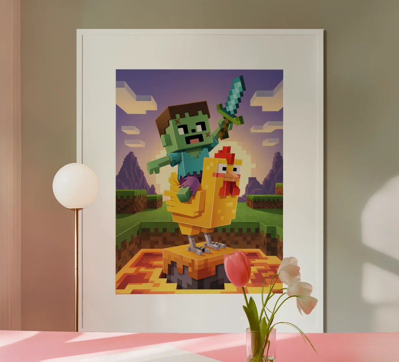 Minecraft carta hahnemühle da Stellar Creative