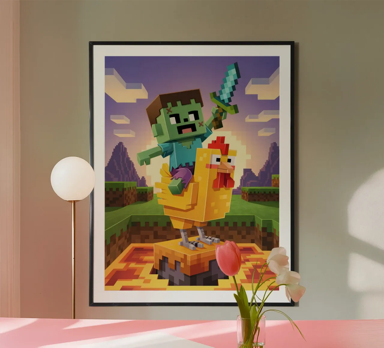 Minecraft carta hahnemühle da Stellar Creative