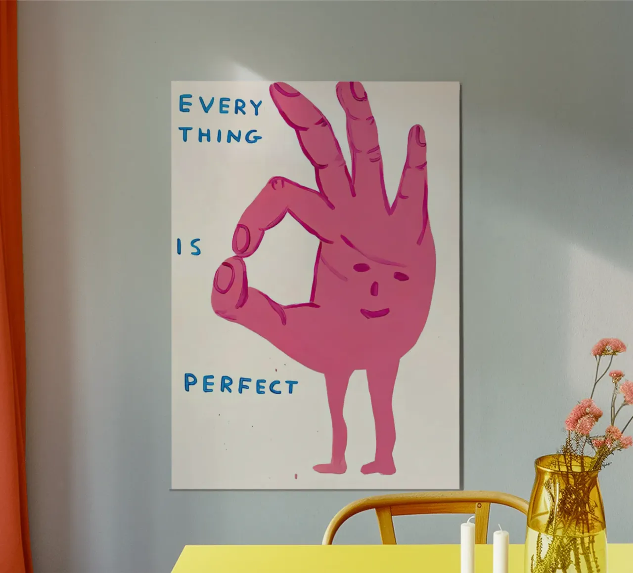 Tutto è perfetto carta hahnemühle da Sandra
