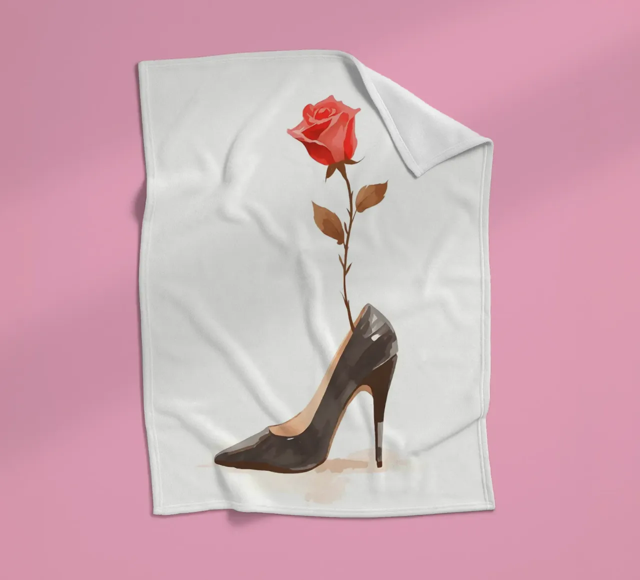 Rose & Sole coperta in pile da Bloom And Brush