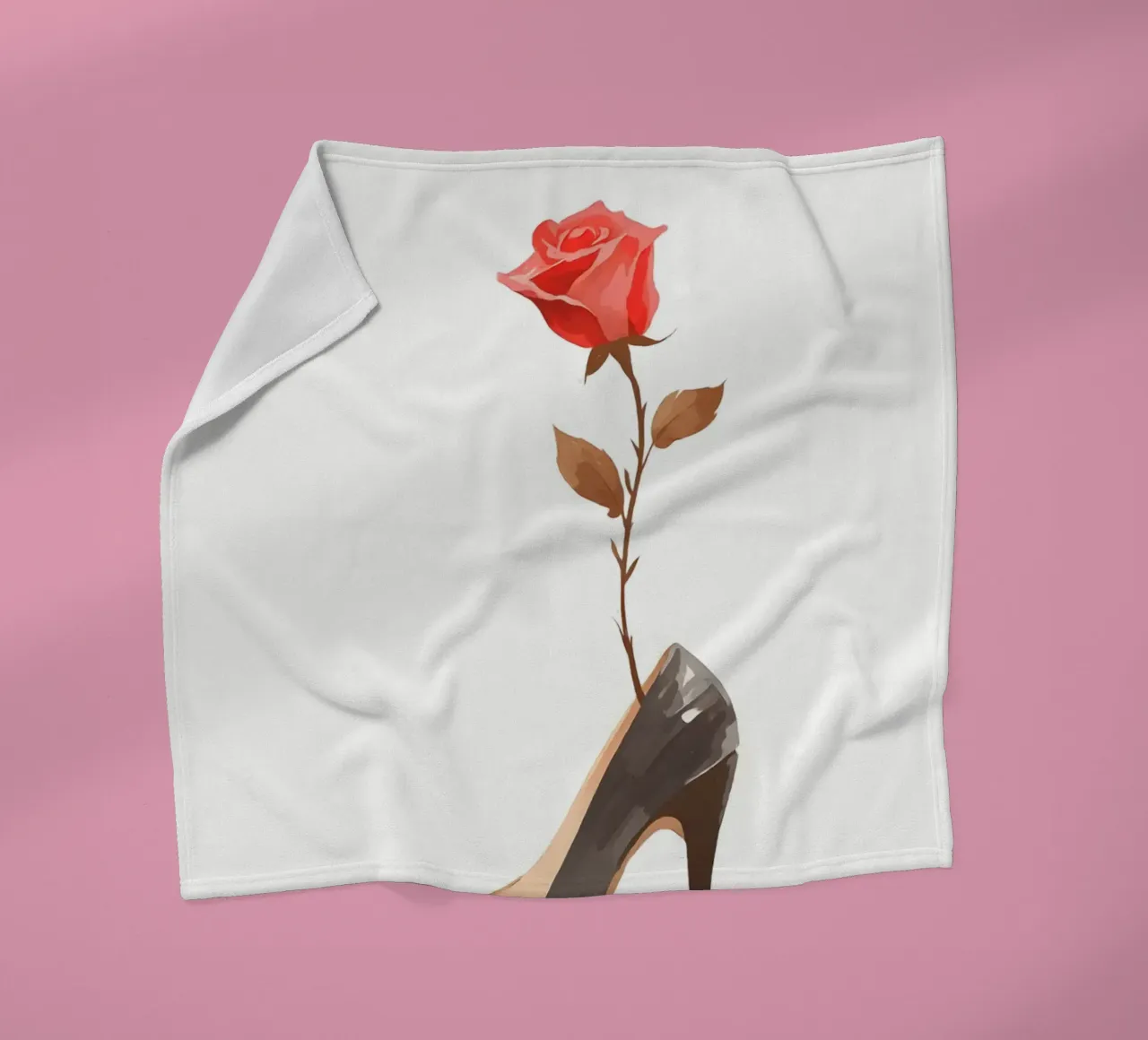 Rose & Sole coperta in pile da Bloom And Brush