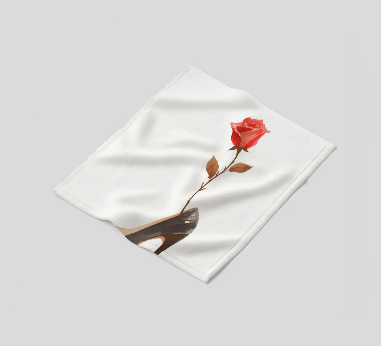 Rose & Sole coperta in pile da Bloom And Brush