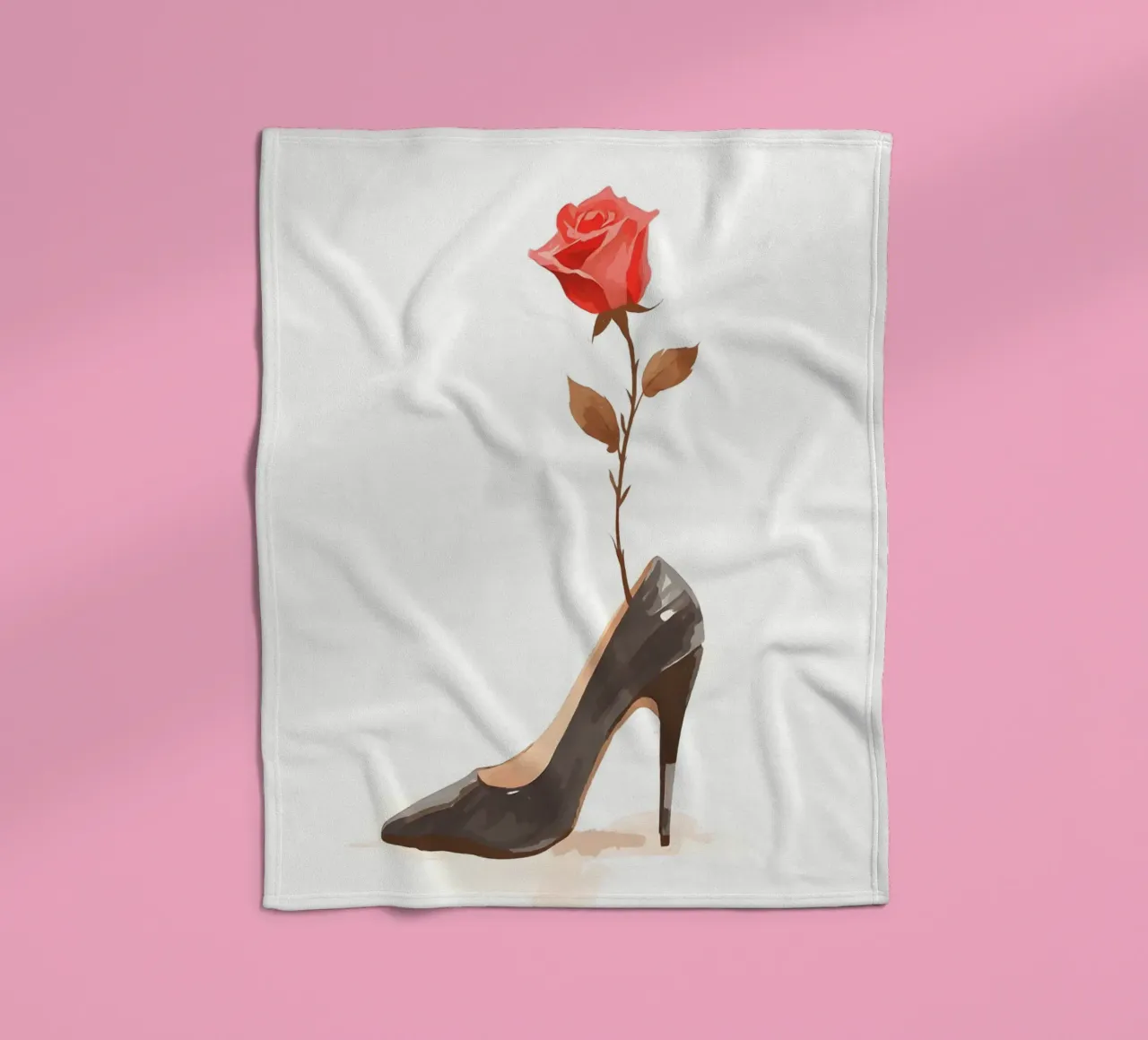 Rose & Sole coperta in pile da Bloom And Brush