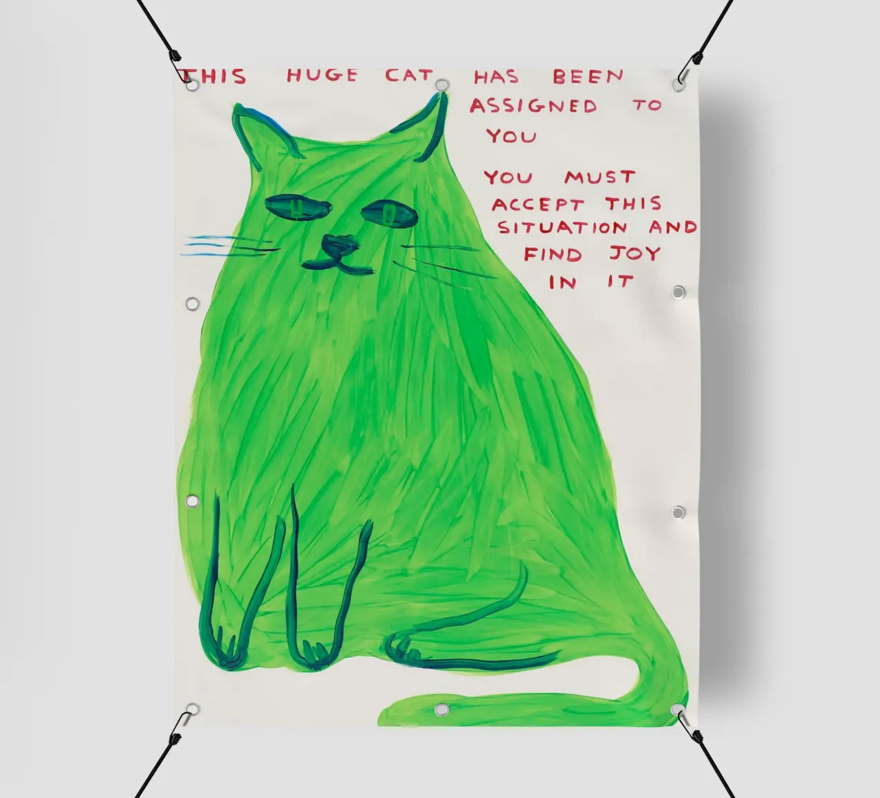 Questo enorme gatto telo in pvc da Sandra