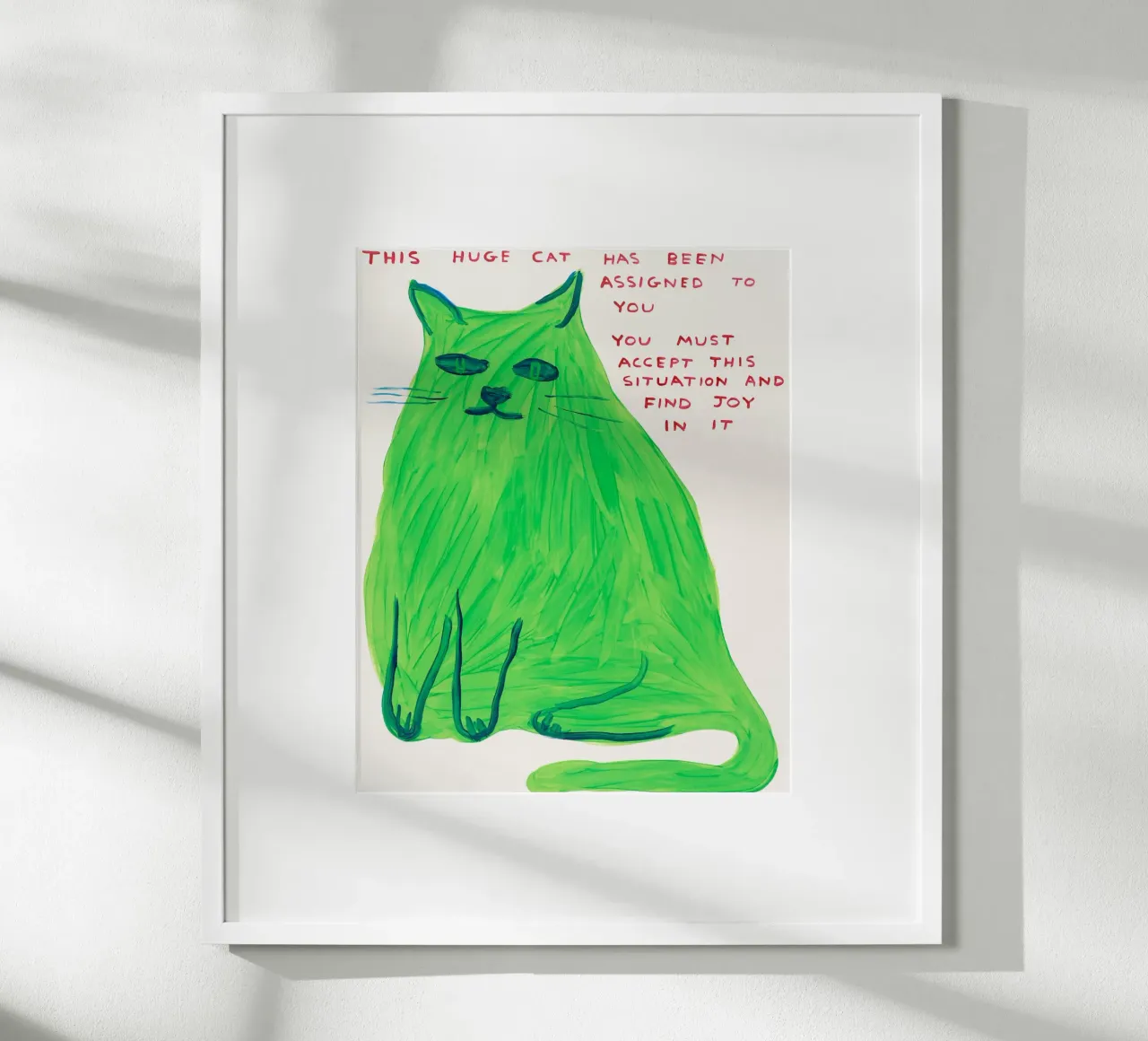 Questo enorme gatto carta hahnemühle da Sandra