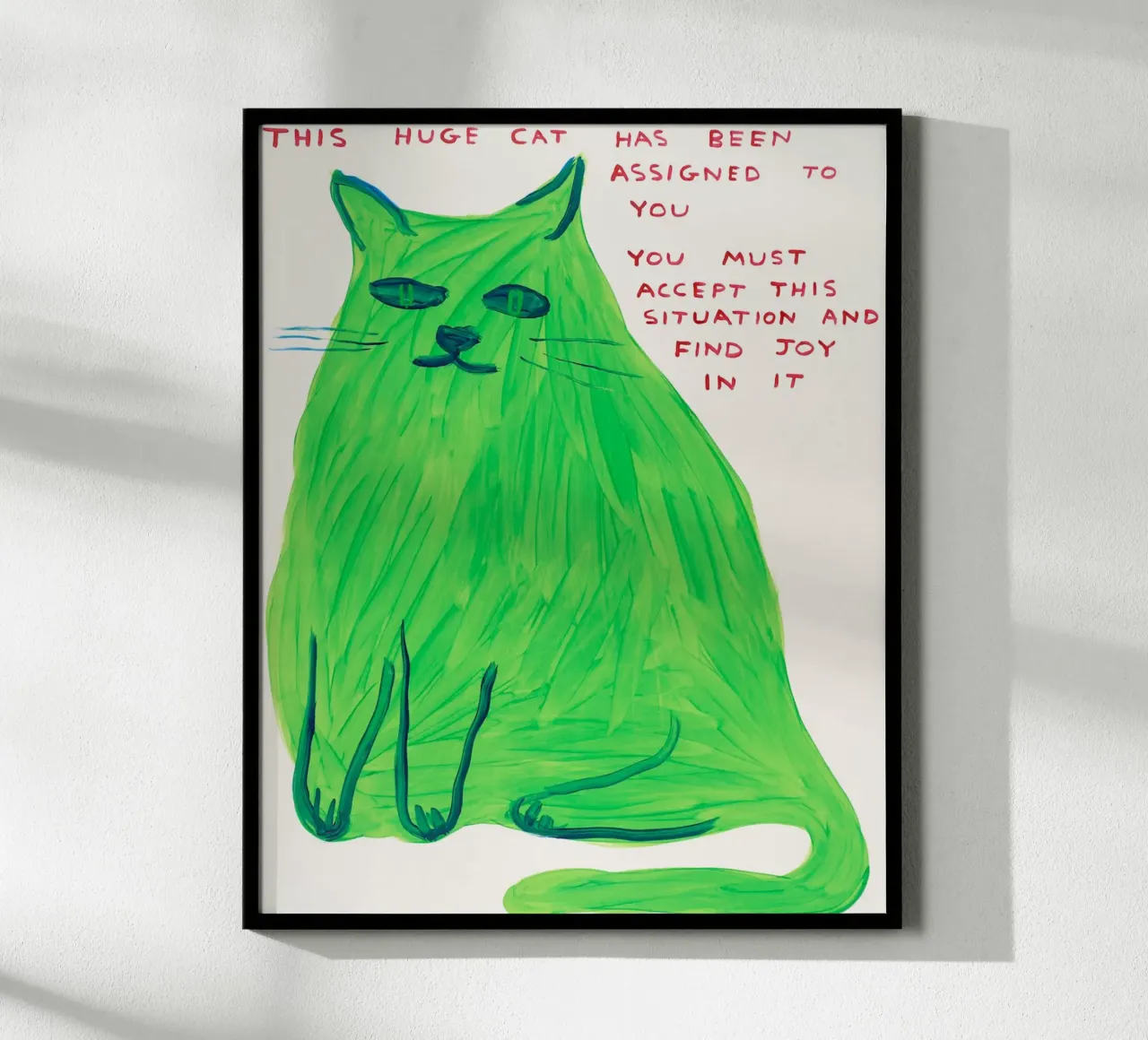 Questo enorme gatto carta hahnemühle da Sandra