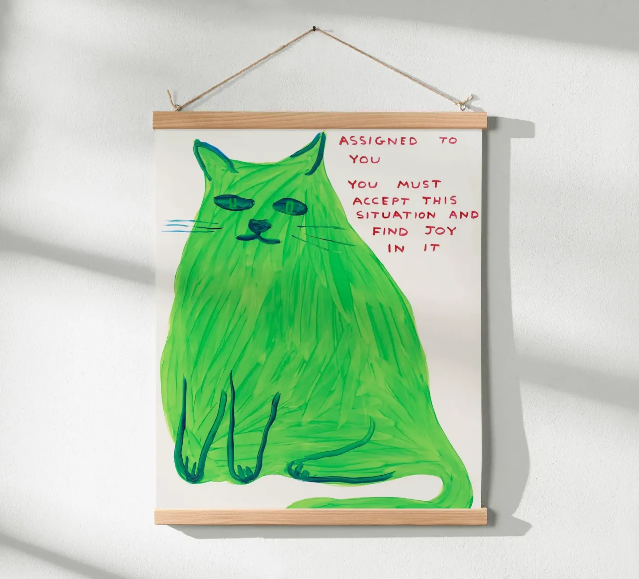 Questo enorme gatto carta hahnemühle da Sandra