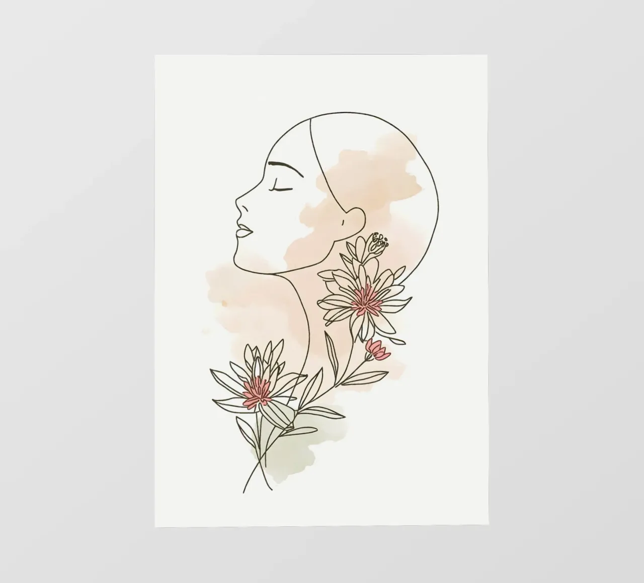 Bellezza botanica telo in pvc da Bloom And Brush