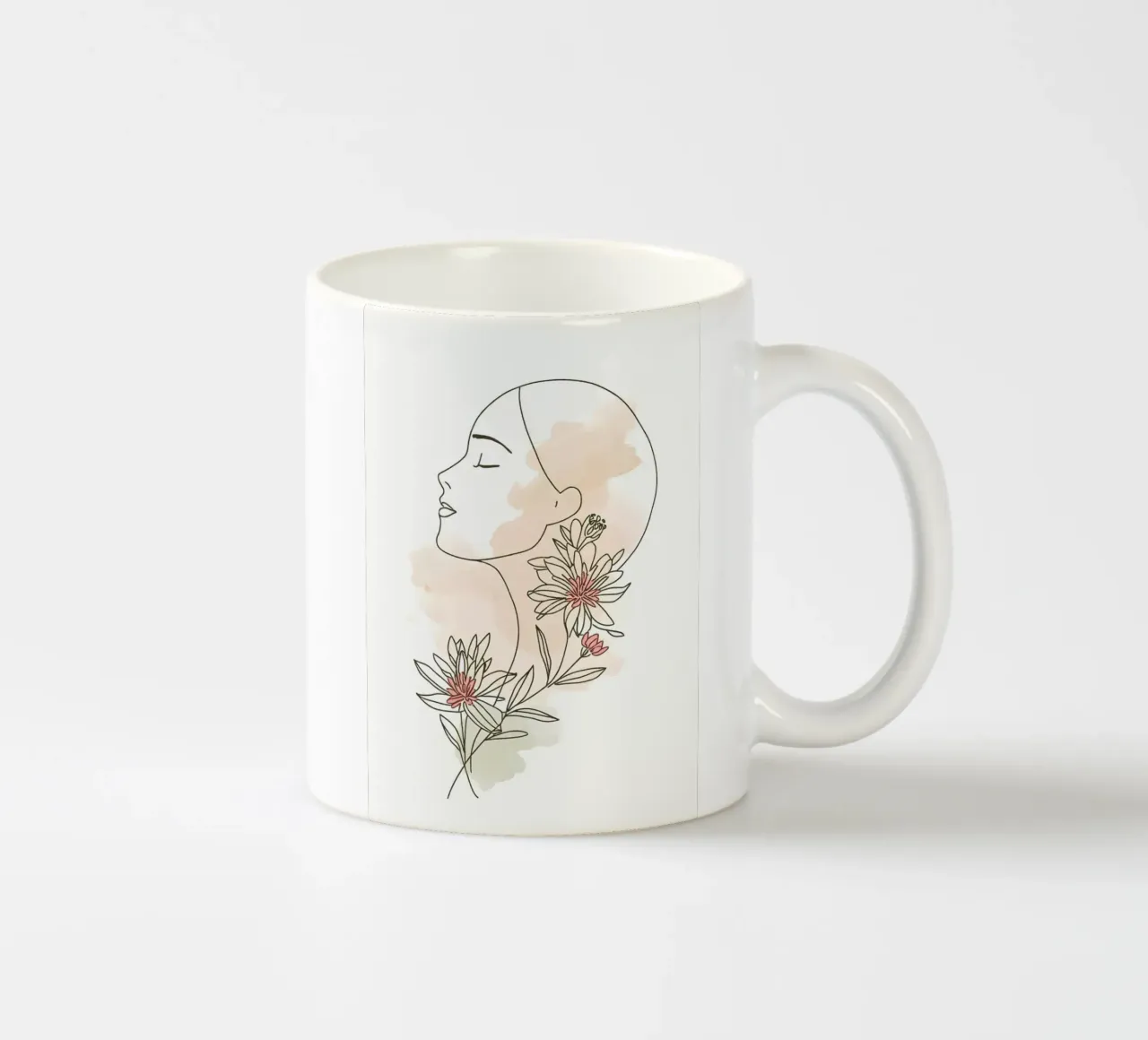 Bellezza botanica tazza in ceramica da Bloom And Brush