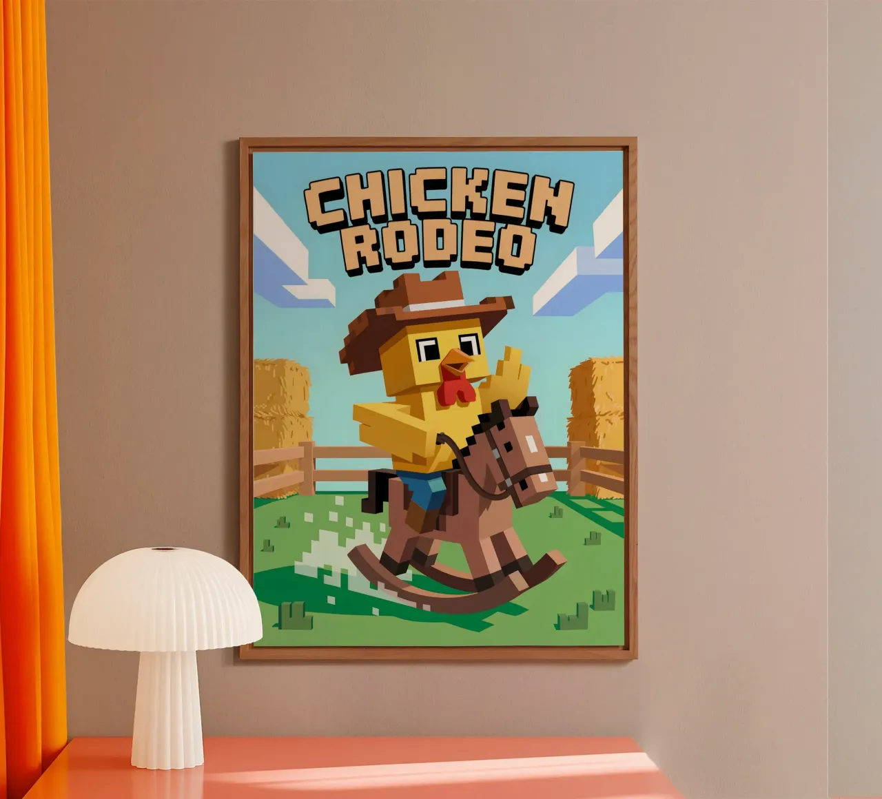 Minecraft alluminio dibond da Stellar Creative