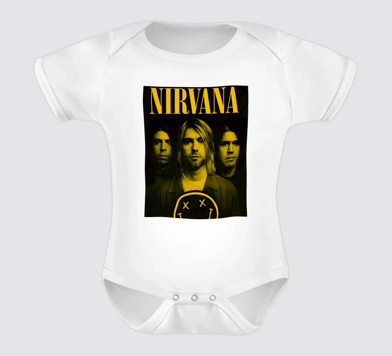Nirvana Jaune body bébé de vintage singer