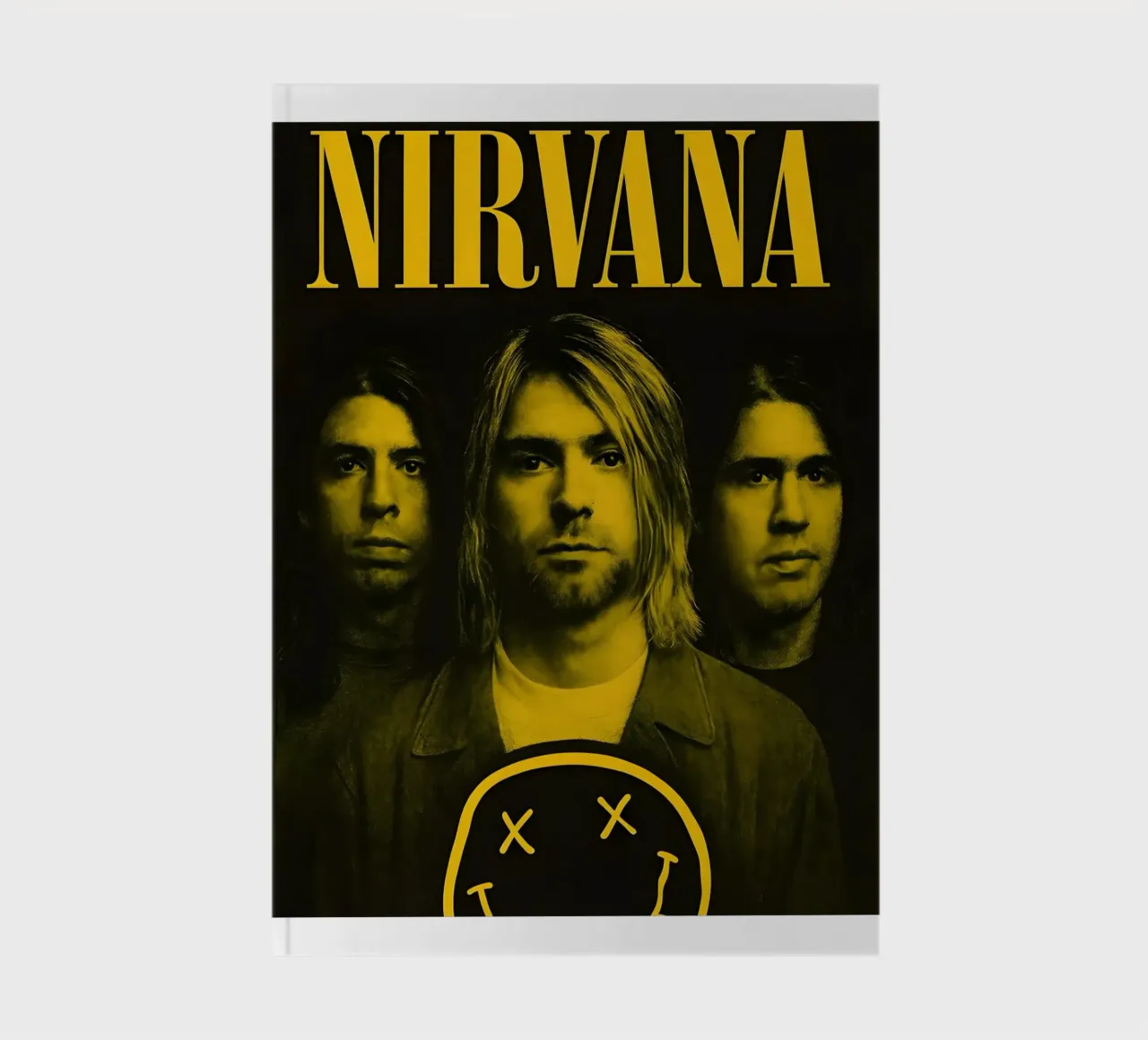 Nirvana Jaune carnet de notes de vintage singer