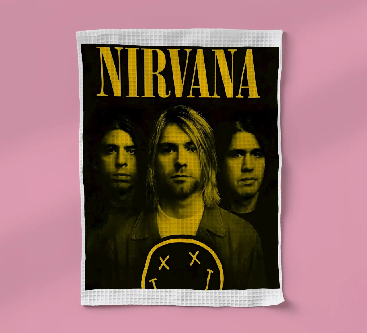 Nirvana Jaune torchon de vintage singer