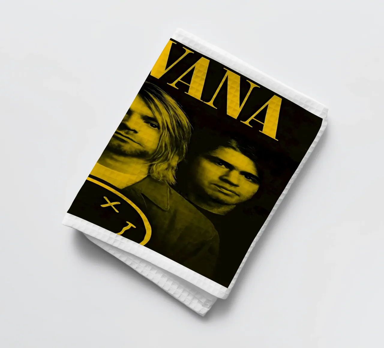 Nirvana Jaune torchon de vintage singer