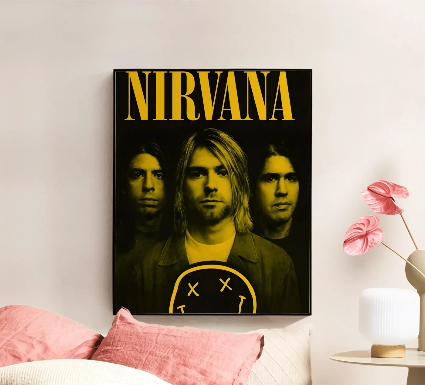 Nirvana Jaune plexiglas de vintage singer