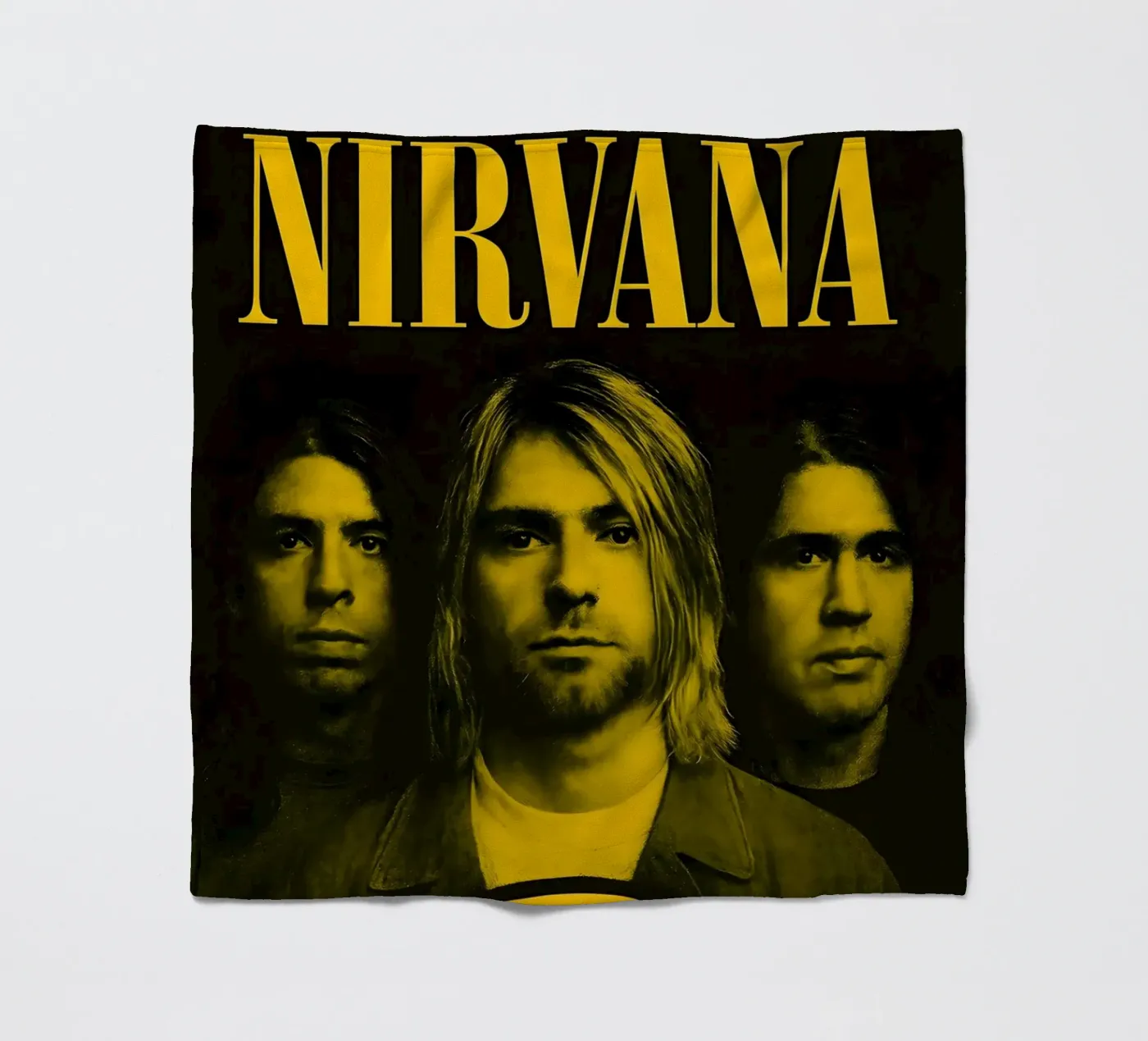 Nirvana Gelb Fleecedecke von vintage singer