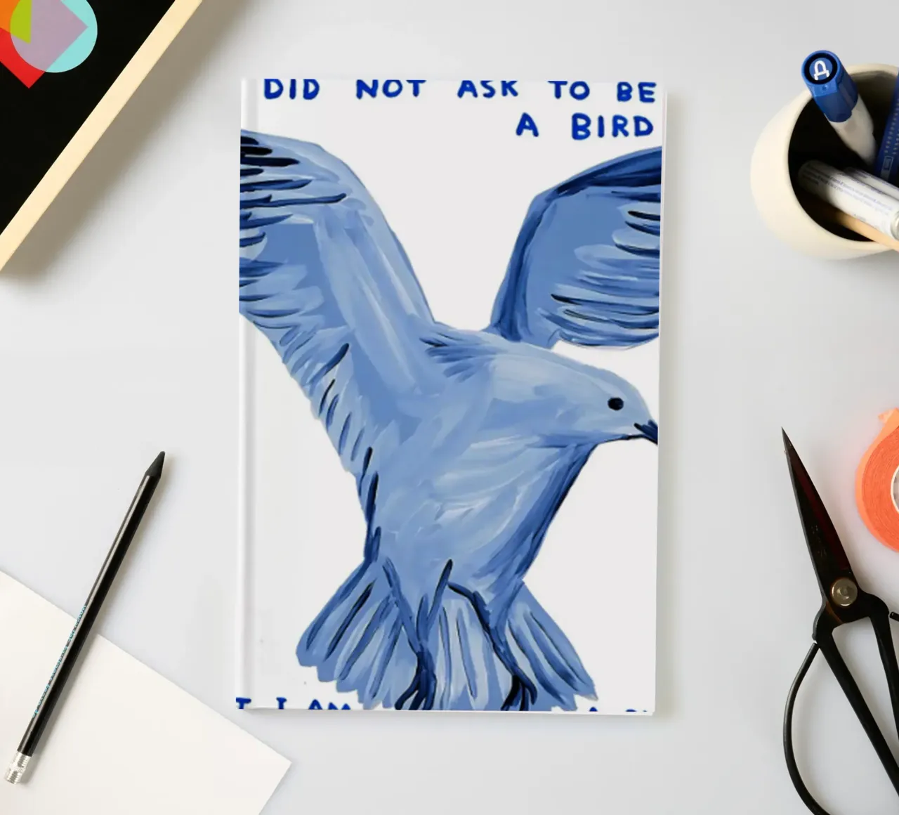 I Did Not Ask To Be A Bird notebook by Sandra