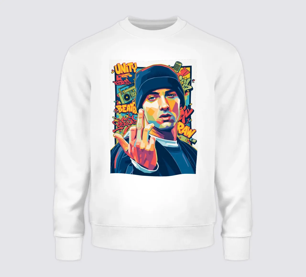 Stile Eminem felpa da Hantamrata