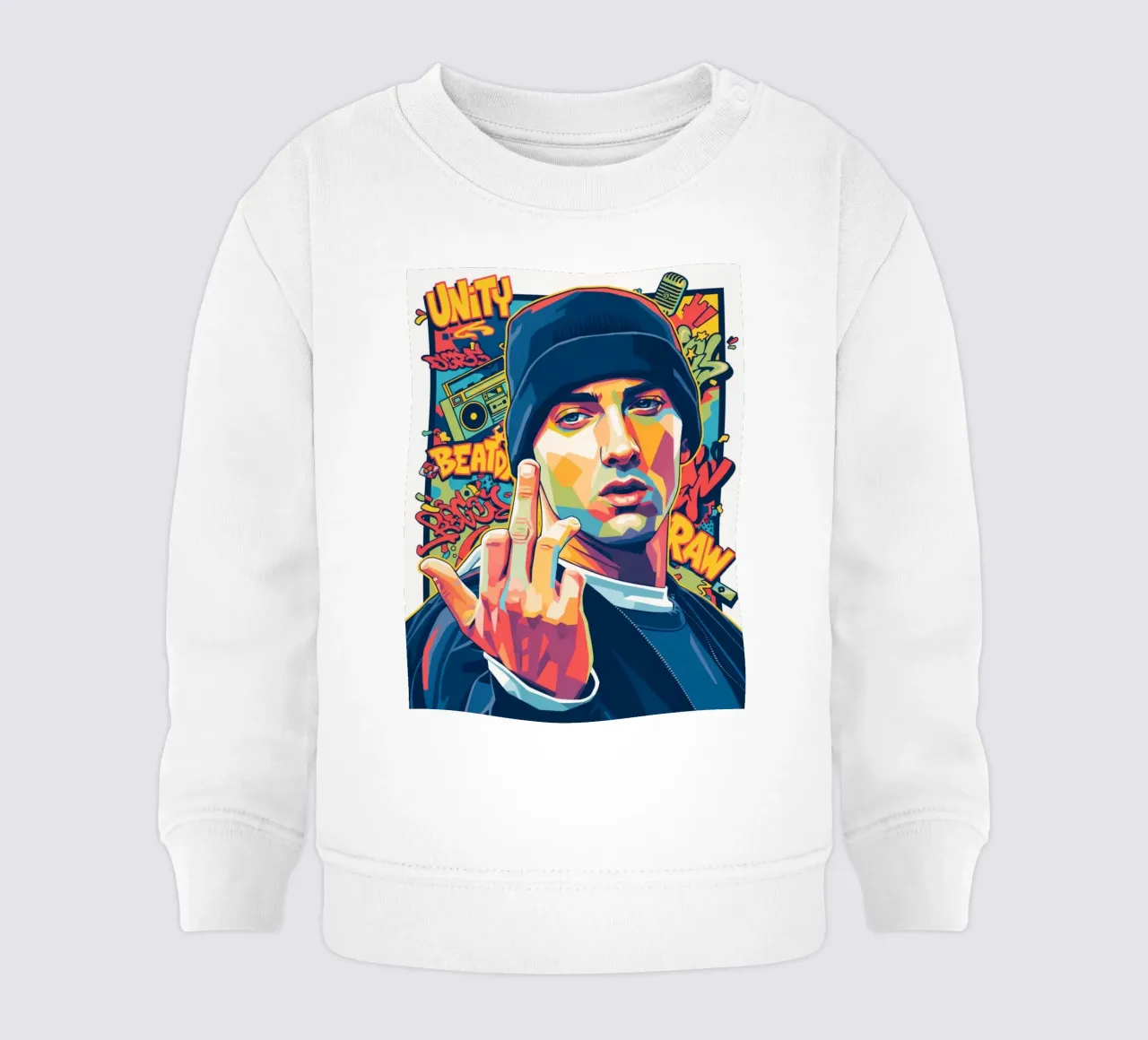Stile Eminem felpa neonato da Hantamrata