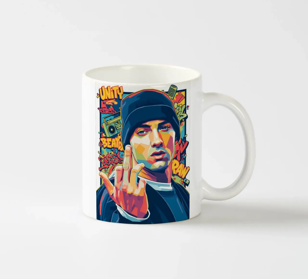 Stile Eminem tazza in ceramica da Hantamrata