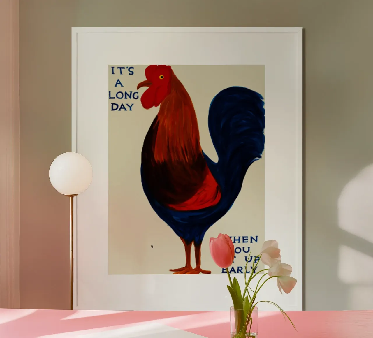 È una lunga giornata carta hahnemühle da Sandra