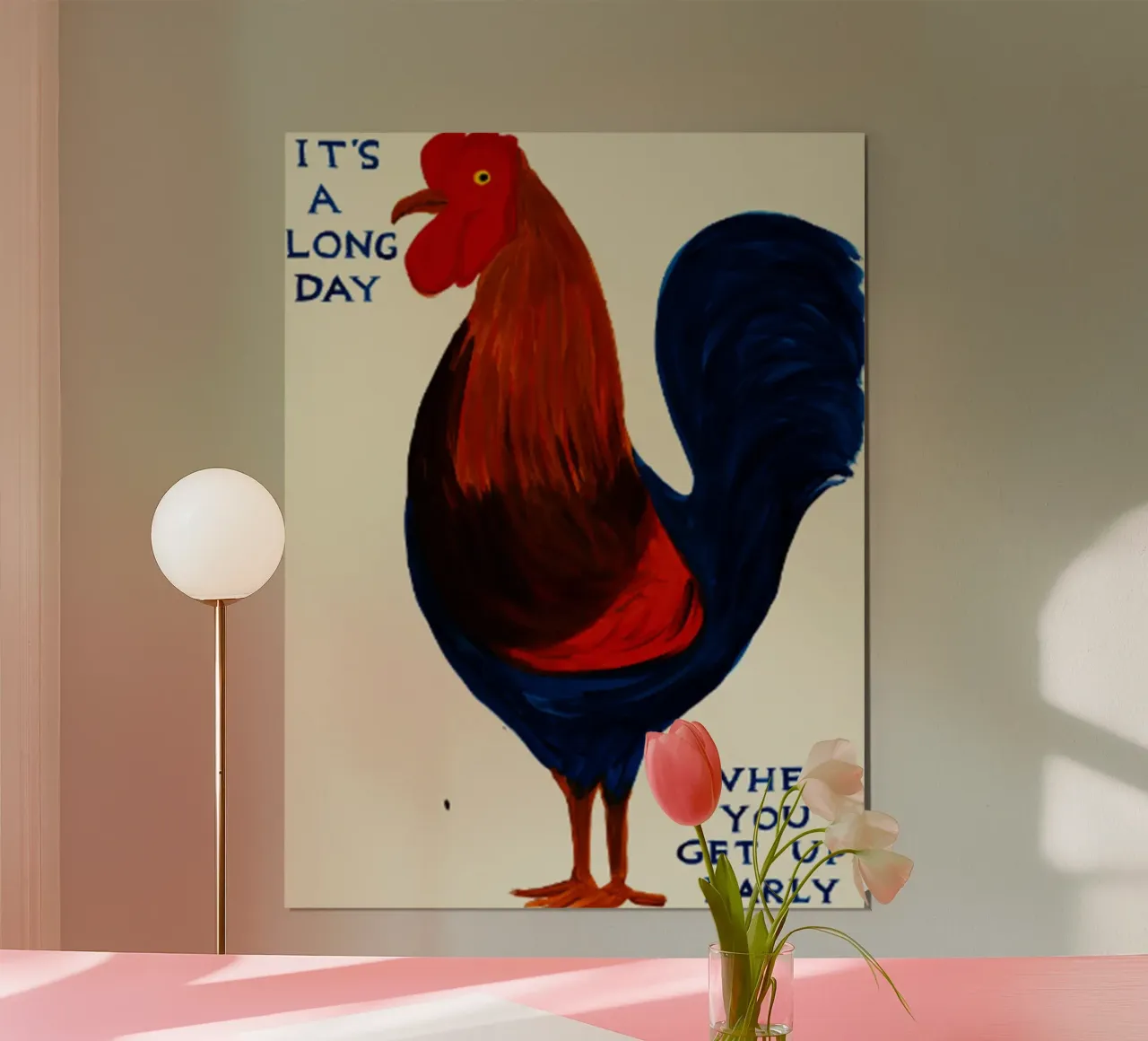 È una lunga giornata carta hahnemühle da Sandra