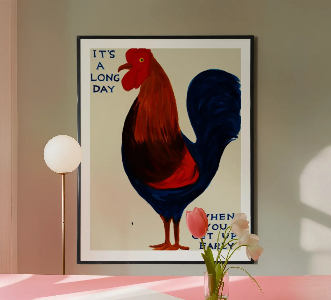 È una lunga giornata carta hahnemühle da Sandra