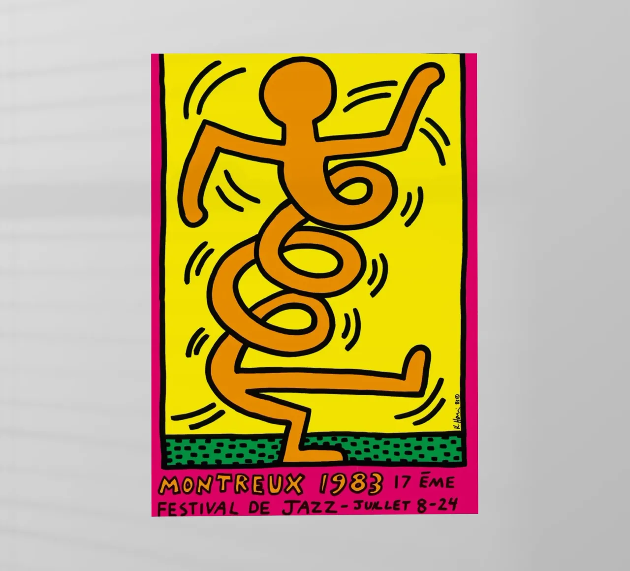 keith haring pellicola backlit da Sandra