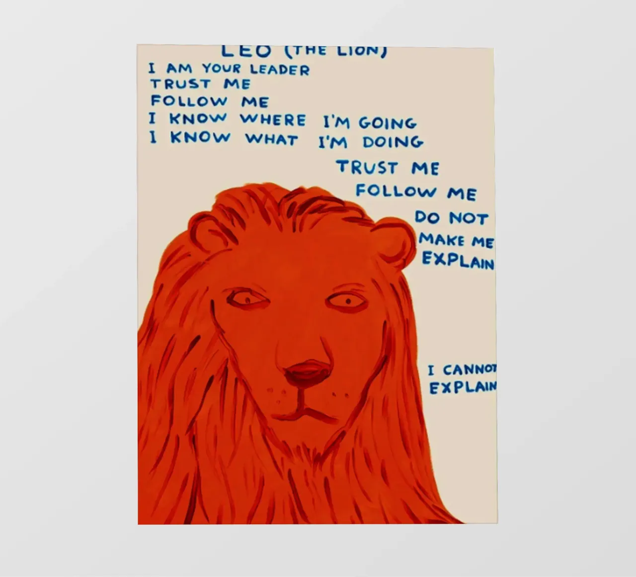 LEO (Il Leone) telo in pvc da Sandra