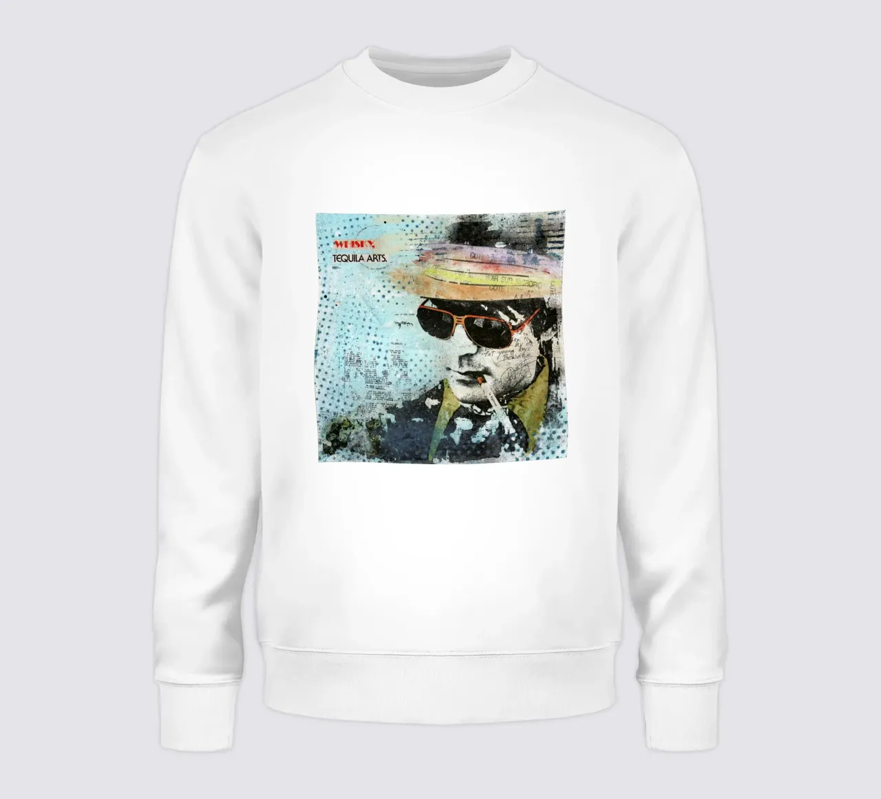 Hunter S Thompson felpa da Tameo