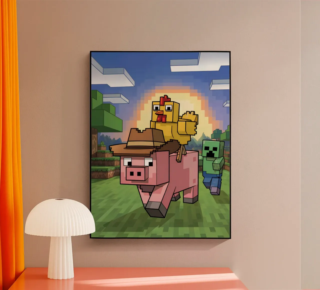 Minecraft plexiglass da Stellar Creative
