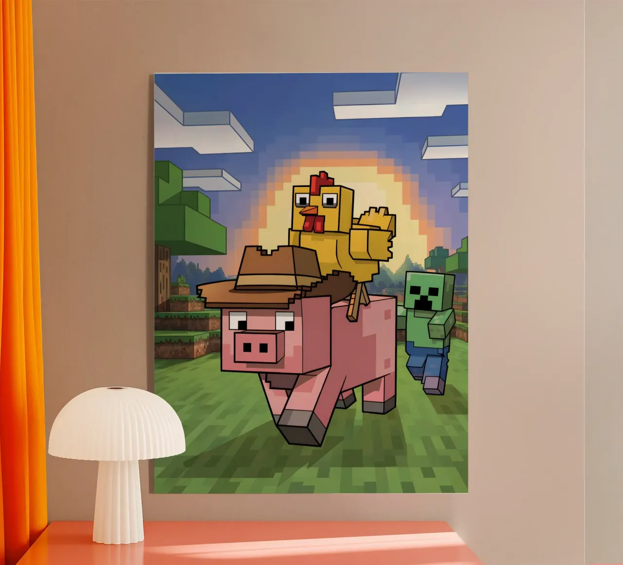 Minecraft plexiglass da Stellar Creative
