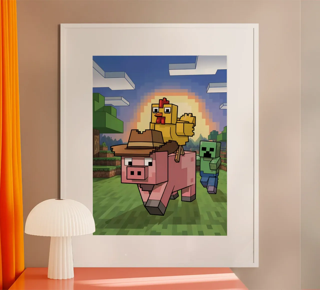 Minecraft carta hahnemühle da Stellar Creative