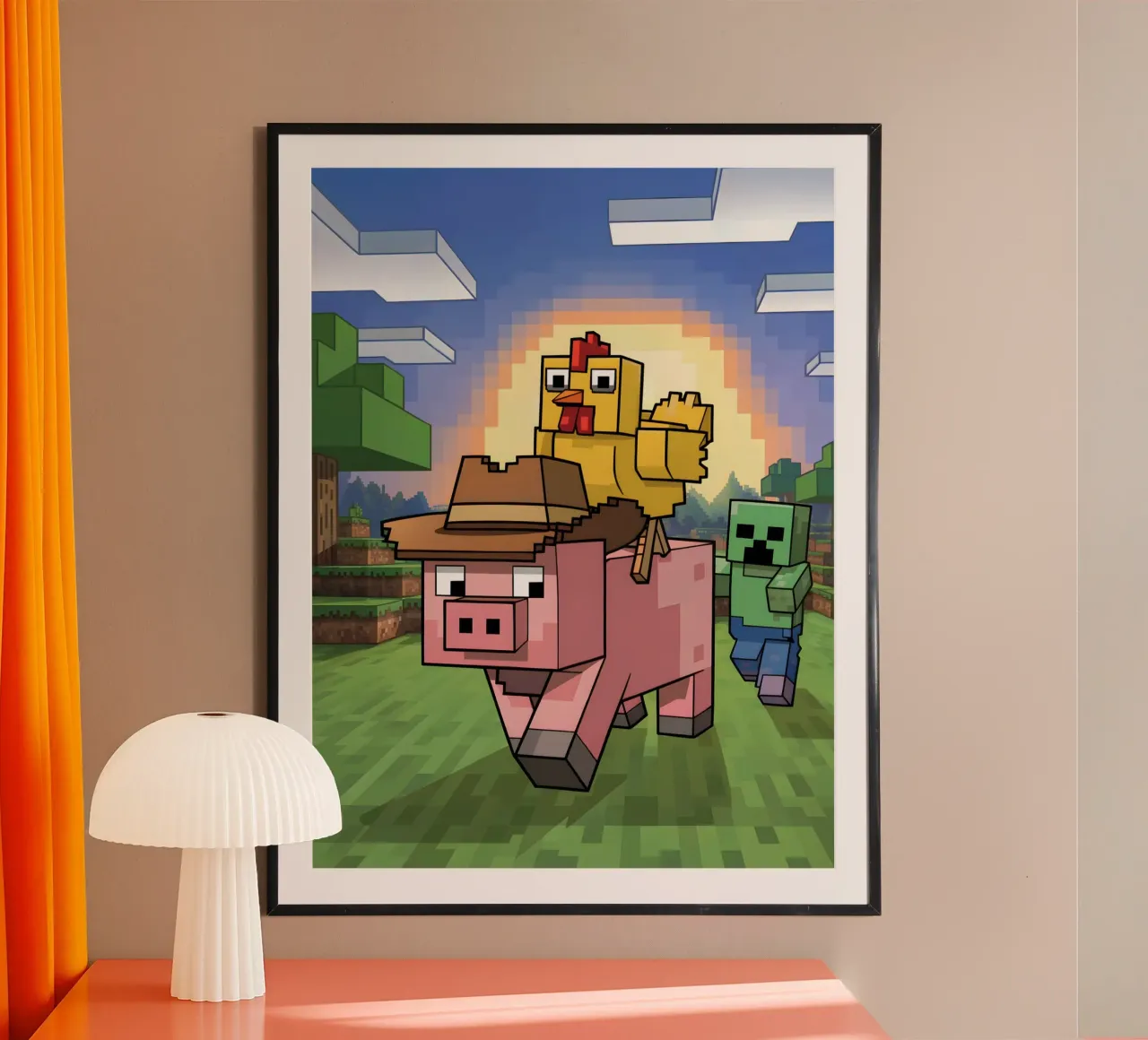 Minecraft carta hahnemühle da Stellar Creative