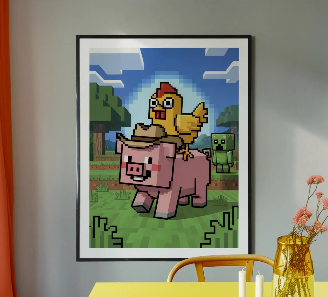 Minecraft carta hahnemühle da Stellar Creative