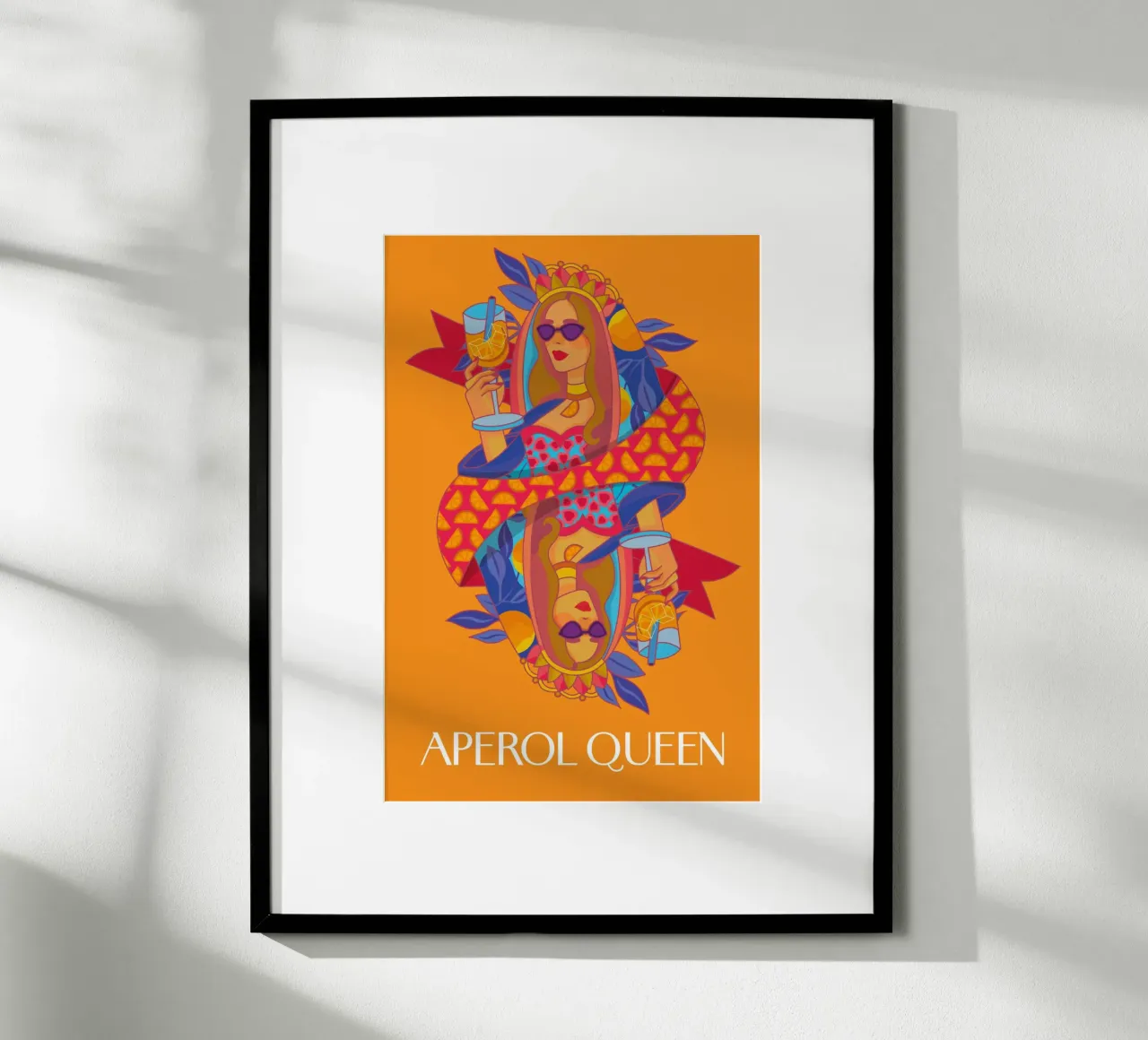 Poster Aperol Queen poster da Ana Paniagua Design