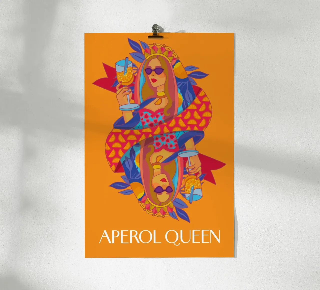 Poster Aperol Queen poster da Ana Paniagua Design