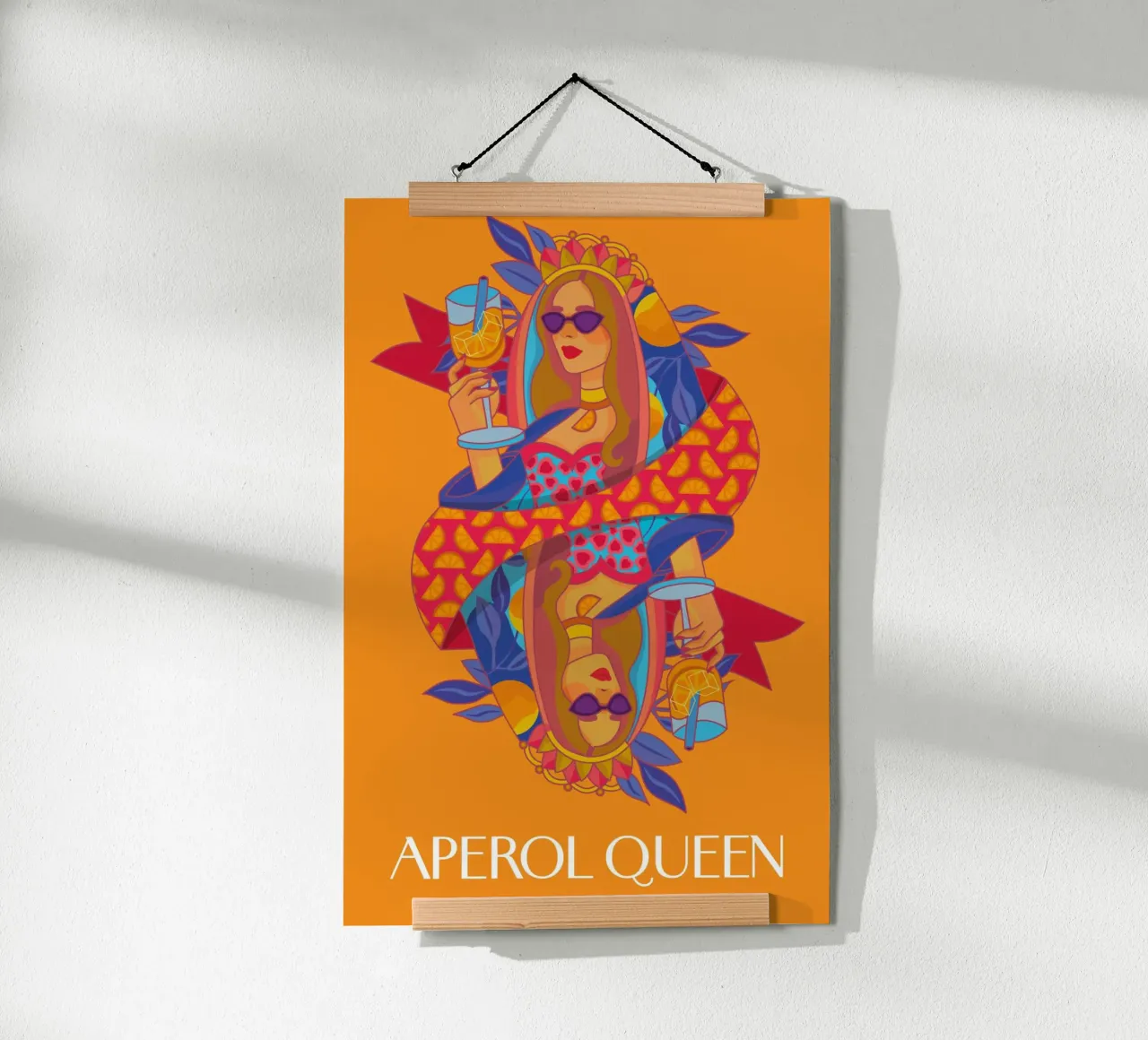 Poster Aperol Queen poster da Ana Paniagua Design