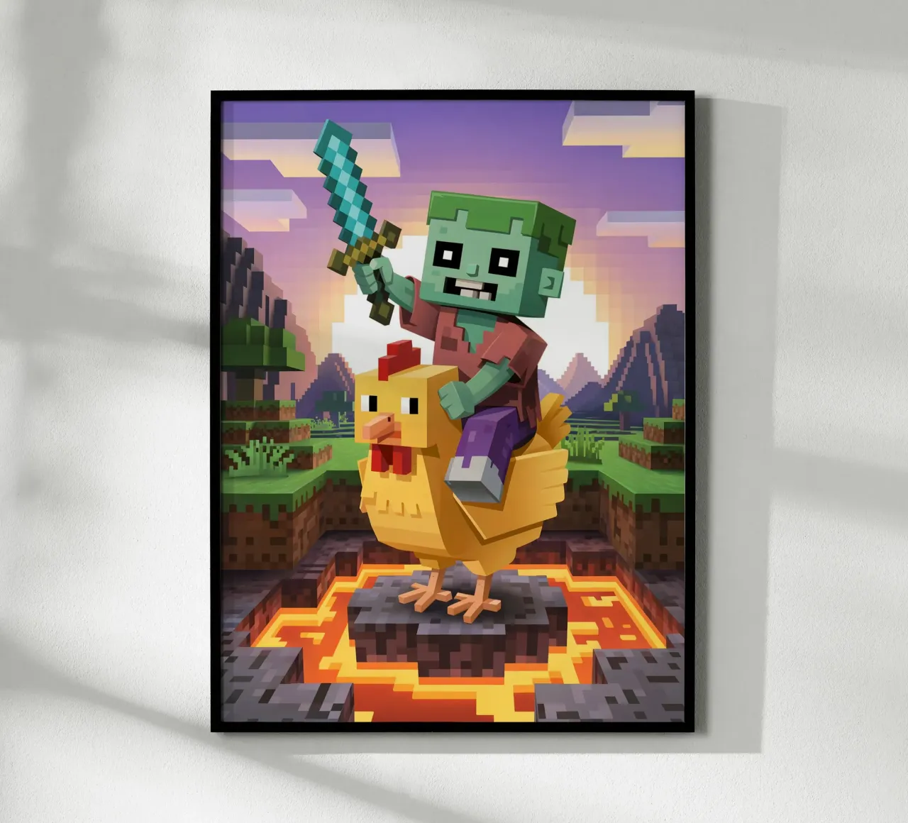 Minecraft carta hahnemühle da Stellar Creative
