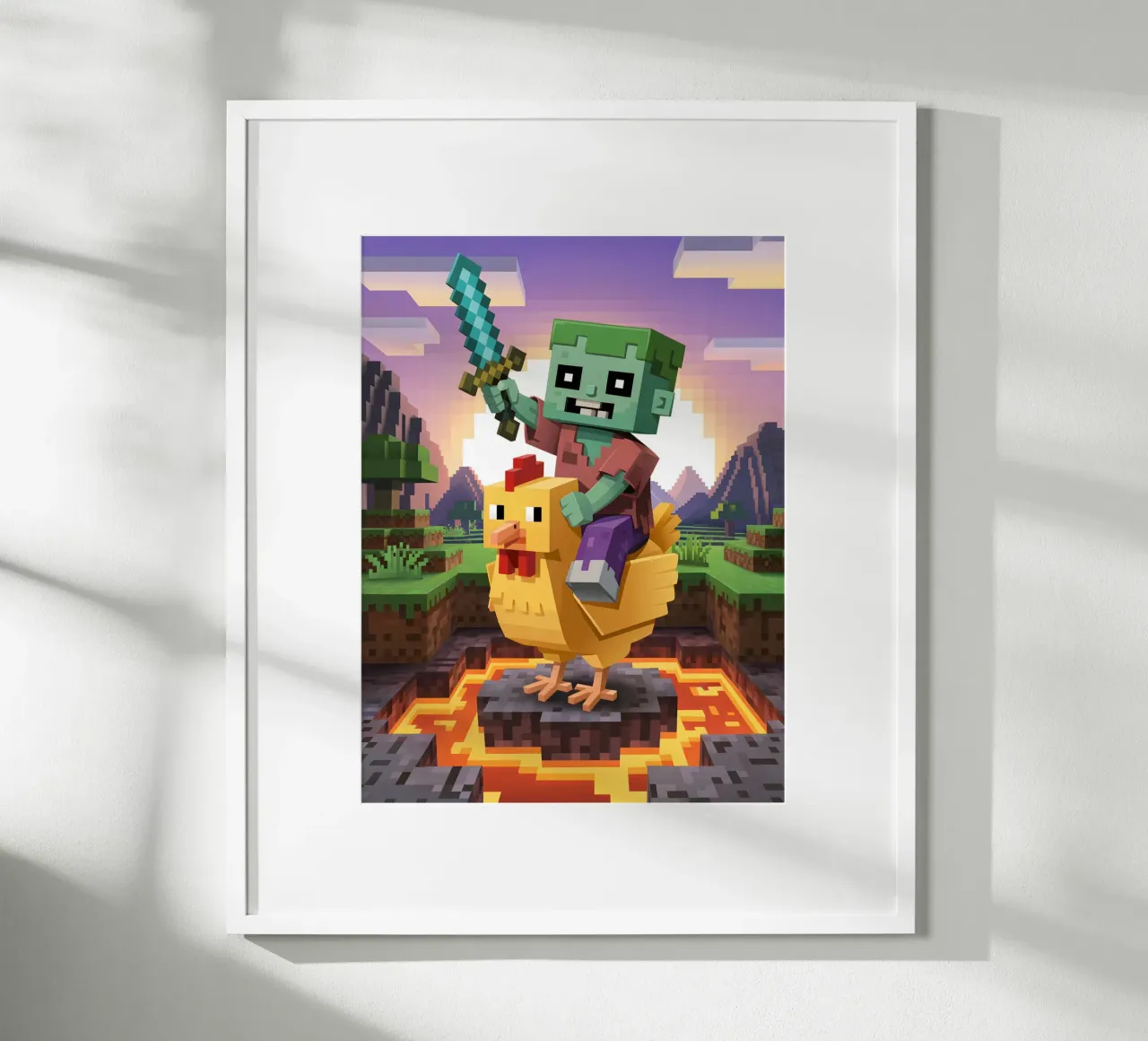 Minecraft carta hahnemühle da Stellar Creative