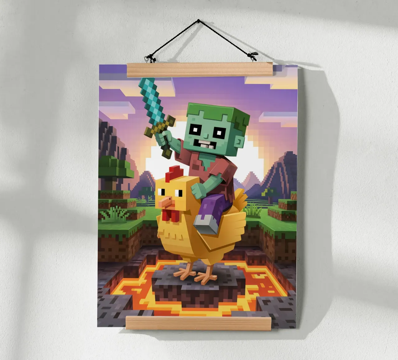 Minecraft carta hahnemühle da Stellar Creative