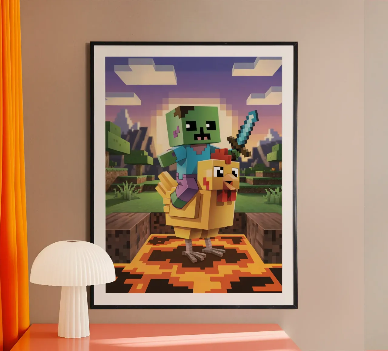 Minecraft carta hahnemühle da Stellar Creative