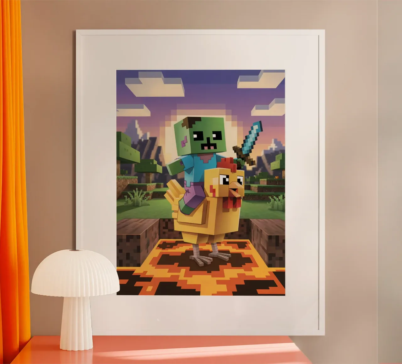 Minecraft carta hahnemühle da Stellar Creative