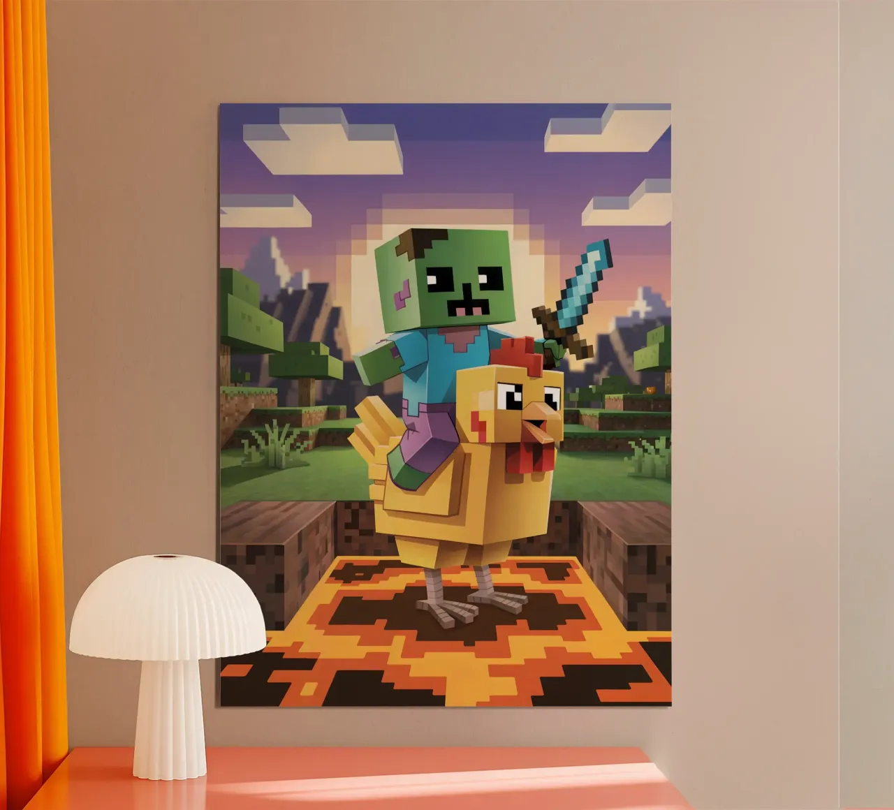 Minecraft carta hahnemühle da Stellar Creative